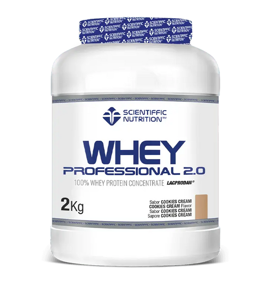 Scientiffic Nutrition Whey Professional 2.0 Cookies, 2 kg