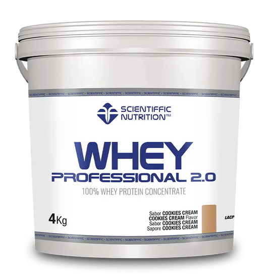 Scientiffic Nutrition Whey Professional 2.0 Cookies, 4 kg