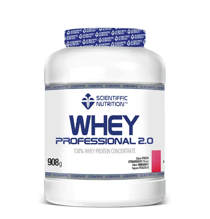 Scientiffic Nutrition Whey Professional 2.0 Strawberry, 908 g