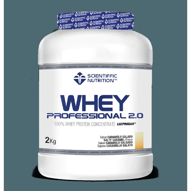 Scientiffic Nutrition Whey Professional 2.0 Salted Caramel, 2000 grams