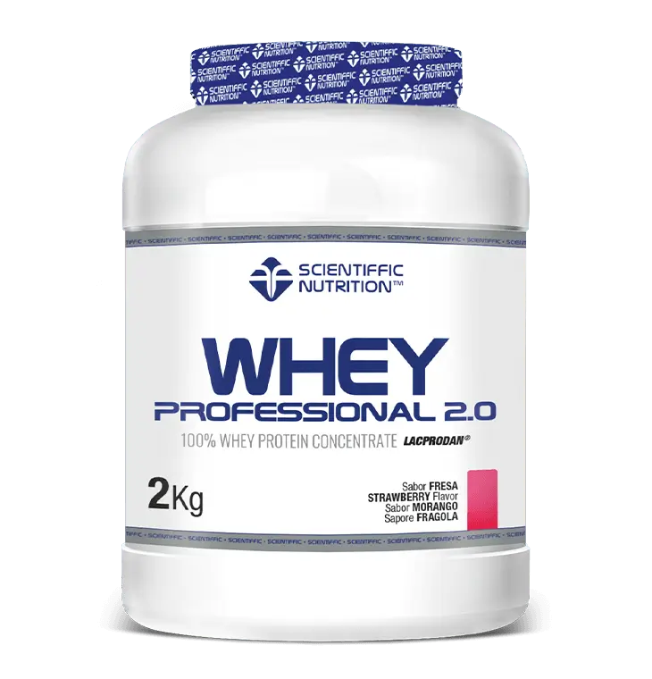 Scientiffic Nutrition Whey Professional 2.0 Strawberry, 2 kg