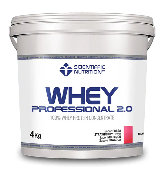 Scientiffic Nutrition Whey Professional 2.0 Strawberry, 4kg