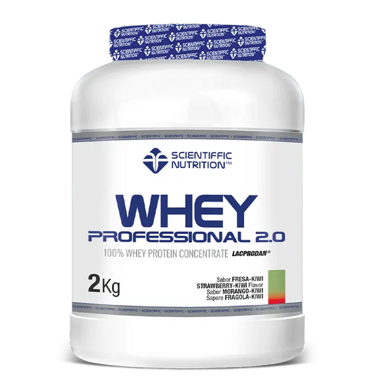 Scientiffic Nutrition Whey Professional 2.0 Strawberry Kiwi, 2 kg