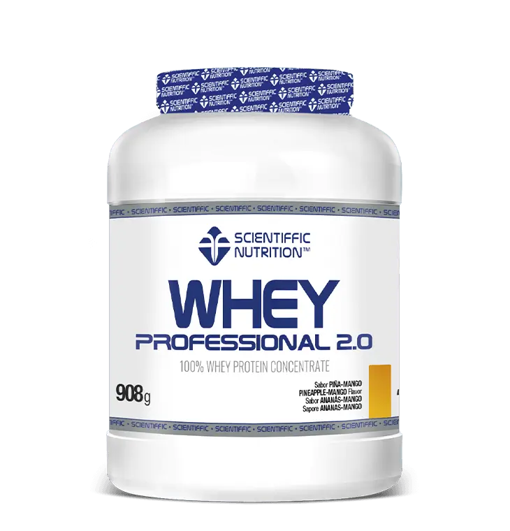 Scientiffic Nutrition Whey Professional 2.0 Pineapple-Hand, 908 g