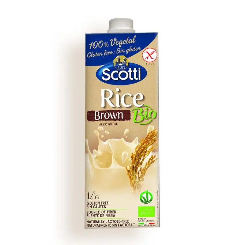 Scotti Vegetable Brown Rice Drink 1L. Bio Sg Vega**