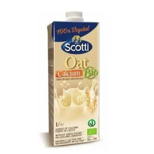 Scotti Bebida Vegetal De Avena Con Calcio 1L. Bio Vegan 