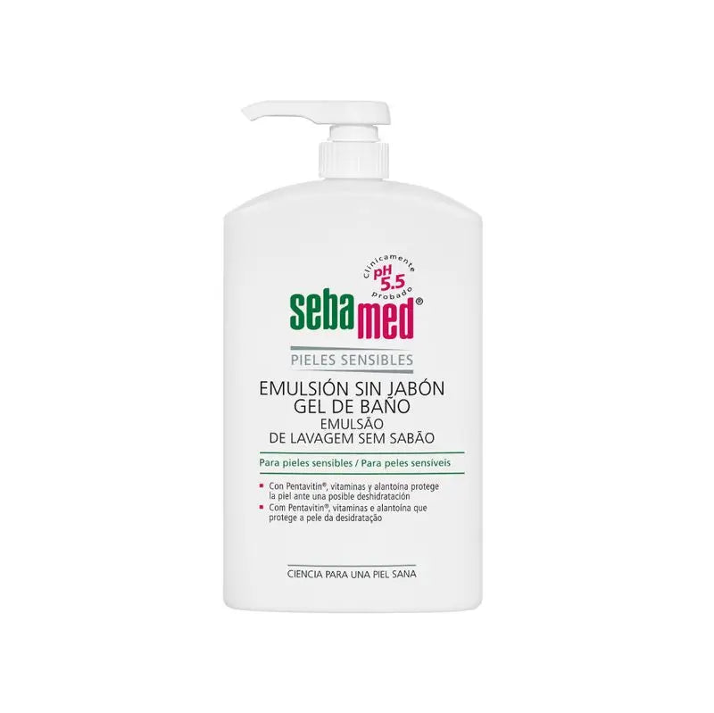 SEBAMED Soap Free Emulsion Bath Gel 1000 ml