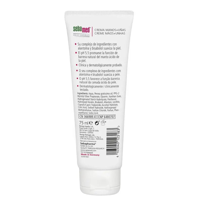 SEBAMED Hand and Nail Cream 75 ml