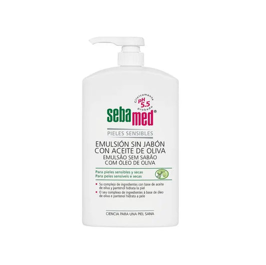 SEBAMED Soap-free Emulsion Gel with Olive Oil 1000 ml