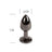 Secret Play Gunmetal Butt Plug Size S 7 Cm