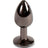 Secret Play Gunmetal Butt Plug Size S 7 Cm