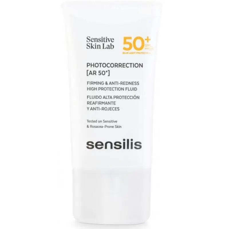 Sensilis Photocorrection [Ar SPF 50+] Firming and Anti-Redness Fluid 40 ml