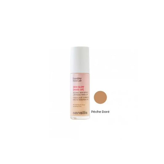 Sensilis Skin Glow Makeup Luminous Foundation - Shade Pêche Dore 05, 30 ml