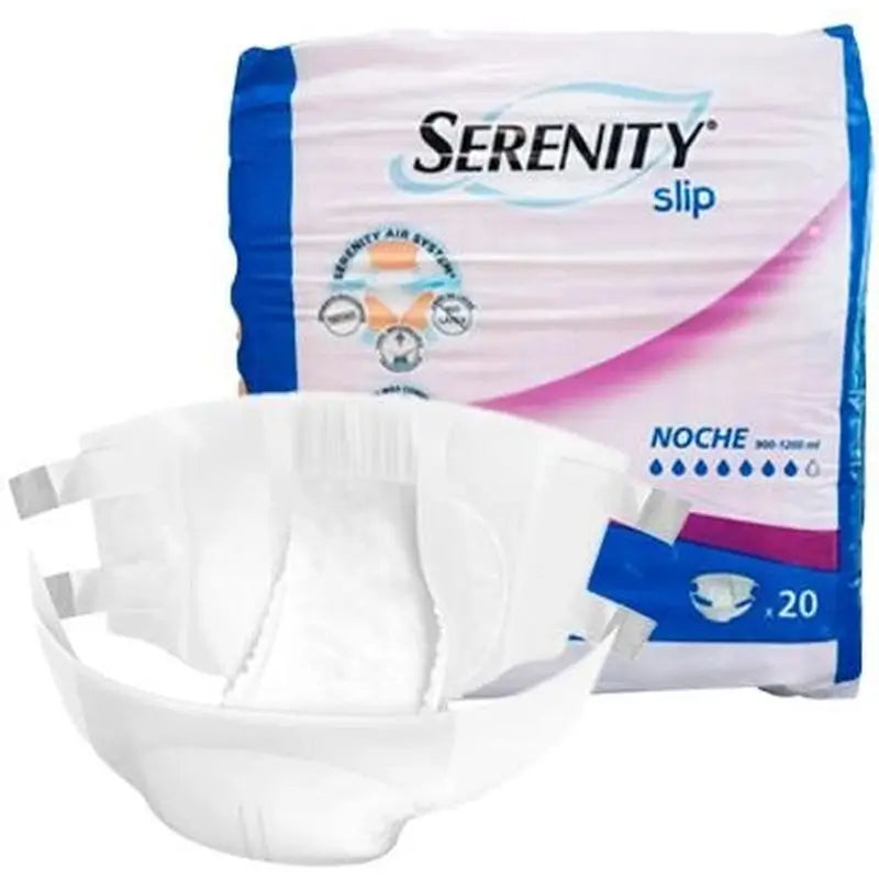 Serenity Slip Noche Talla Grande, 80 unidades