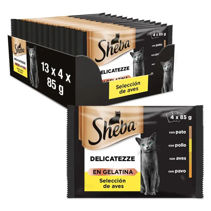 Sheba Delicato Poultry Selection Box 13X4X85Gr