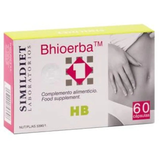 Simildiet Bhioerba No 1 Hb 60 Cápsulas 