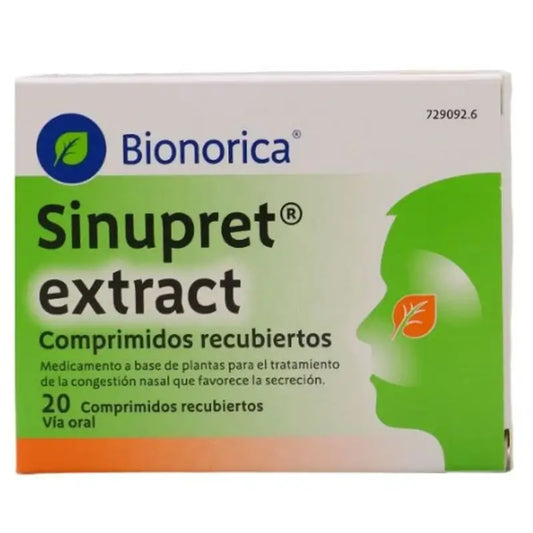 Sinupret Extract, 20 tablets