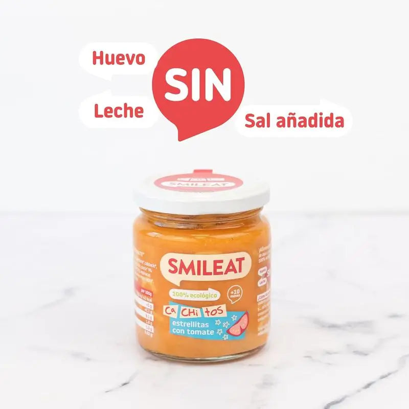 Smileat Small Jar With Pasta Chunks With Tomato, 6x230 Gr