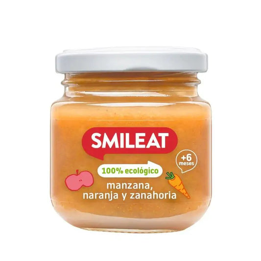 Smileat Apple, Orange & Carrot Small Cube, 6x130 Gr