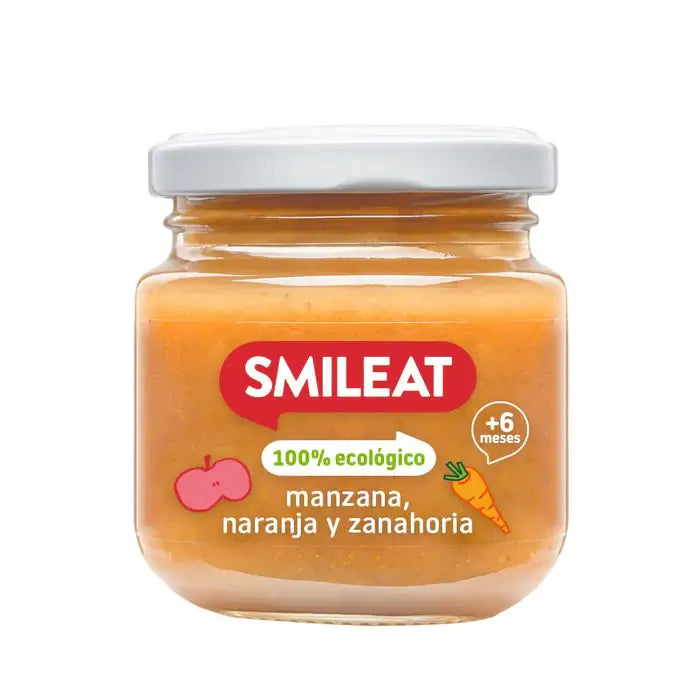 Smileat Apple, Orange and Carrot 130 g