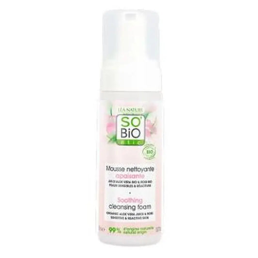 So´Bio Etic Espuma Limpiadora Calmante Aloe 150Ml. Bio 