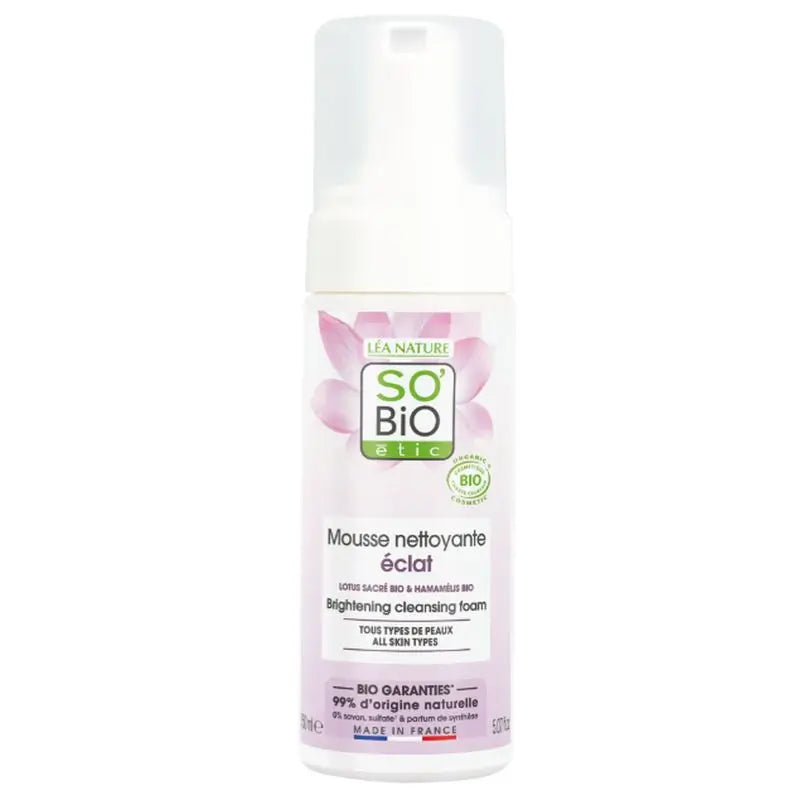 So'Bio Etic Brightening Cleansing Foam 150Ml.