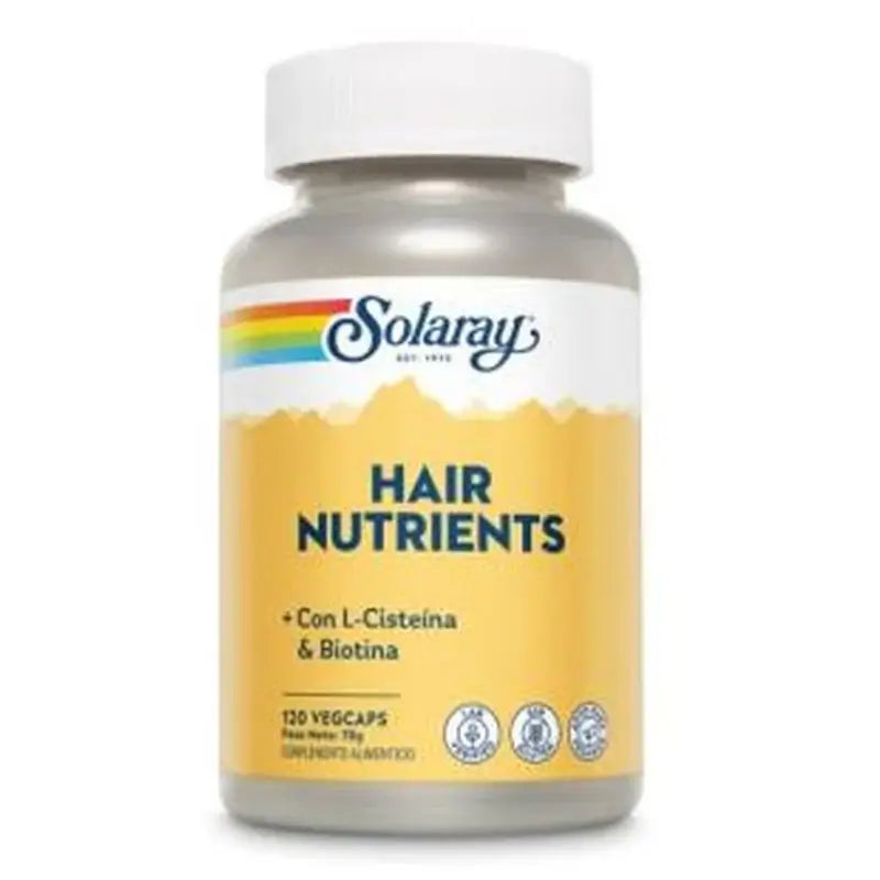 Solaray Hair Nutrients 120 Capsules