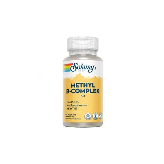 Solaray Methyl B-Complex 50 (Coenzyme) 60 Capsules