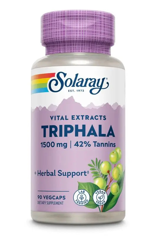 Solaray Triphala 500 Mg, 90 Cápsulas      