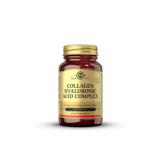 Solgar Hyaluronic Acid Complex with Collagen, 30 Tablets