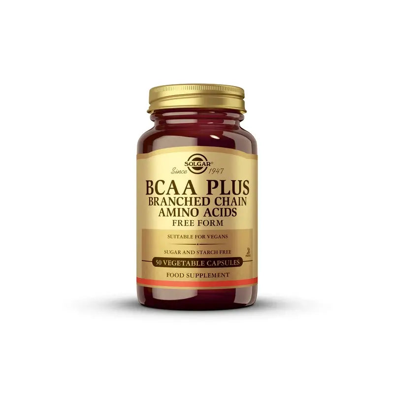 Solgar B.C.A.A. Plus 50 vegetarian capsules