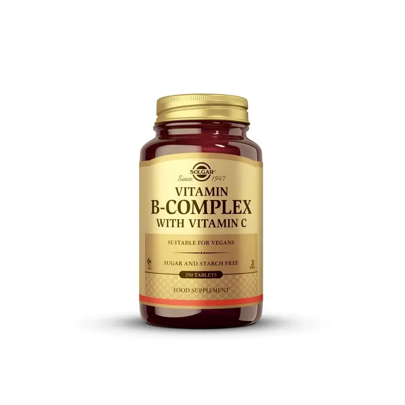 Solgar BComplex with Vitamin C, 250 Tablets