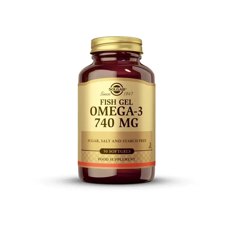 Solgar Fishgel Omega 740 mg. 50 Softgels