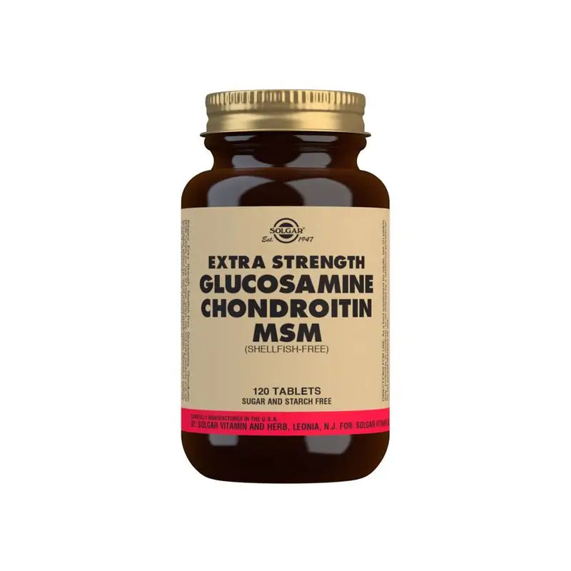 Solgar Glucosamine Chondroitin Msm, 120 tablets