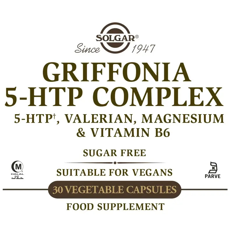 Solgar Griffonia 5-Htp Complex , 30 capsules