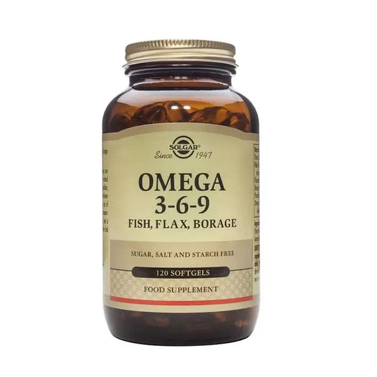 Solgar Omega 3-6-9, 120 capsules