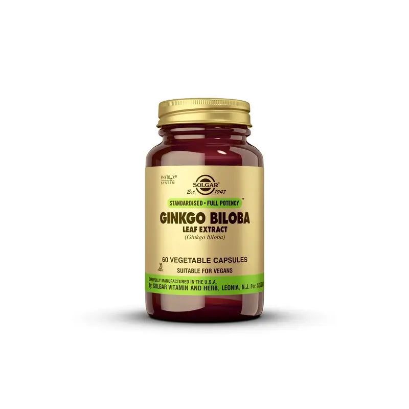 Solgar SPF Ginkgo Biloba 60 vegetarian capsules