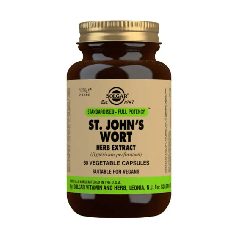 Solgar St. John's wort SPF 175 mg. 60 vegetarian capsules