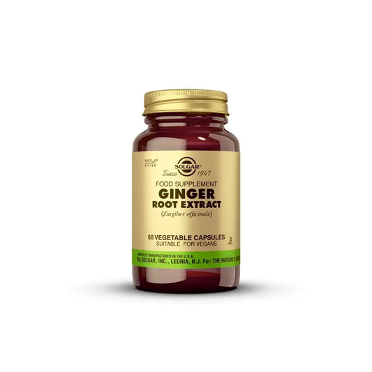 Solgar SPF Ginger 60 vegetable capsules