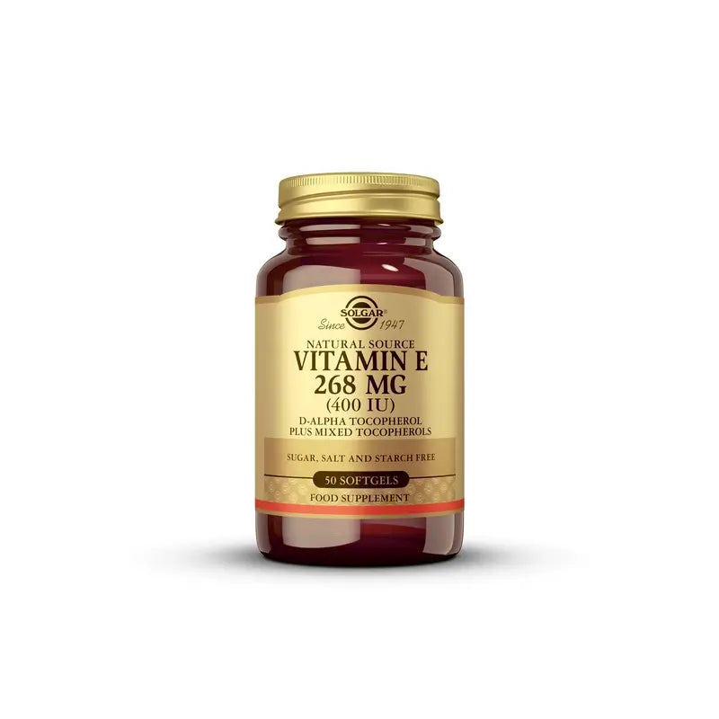 Solgar Vitamin E 400Ui 268 mg Oil 50 Pearls