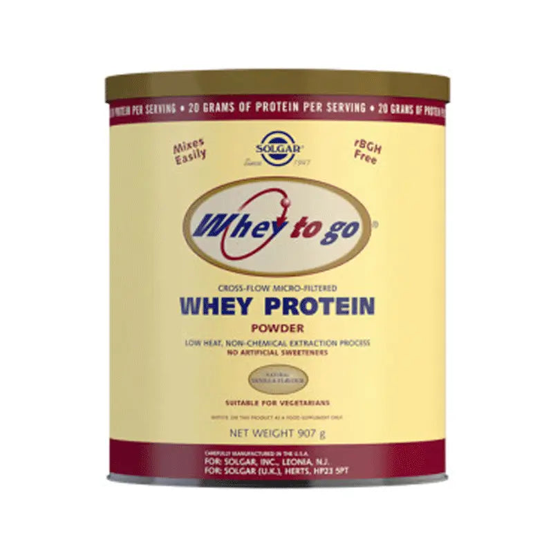 Solgar Whey To Go Proteína Suero (907 gr) - Vainilla