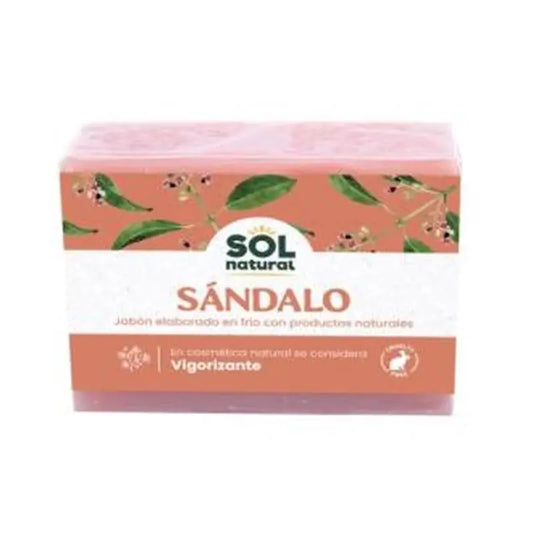 Solnatural Jabon En Pastilla  De Sandalo Calmante 100Gr. 