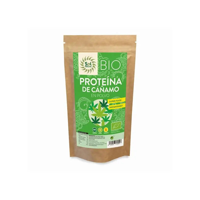 Solnatural Hemp Protein Bio, 250 Gr