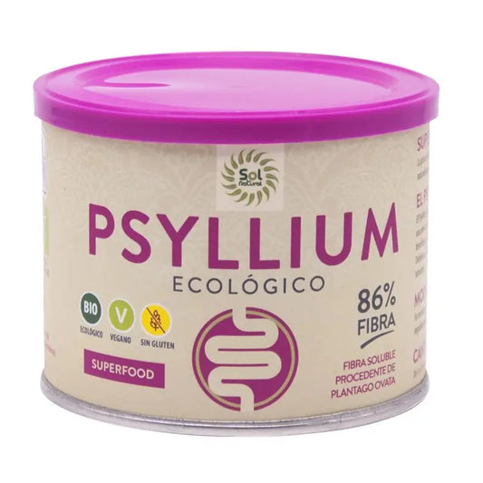 Solnatural Psyllium En Polvo Bio , 200 gr