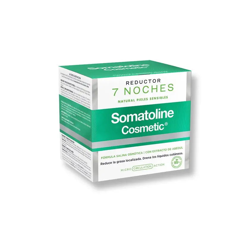 Somatoline Cosmetic 7 Nights Reducer Gel Cream Natural Sensitive Skin 400 ml