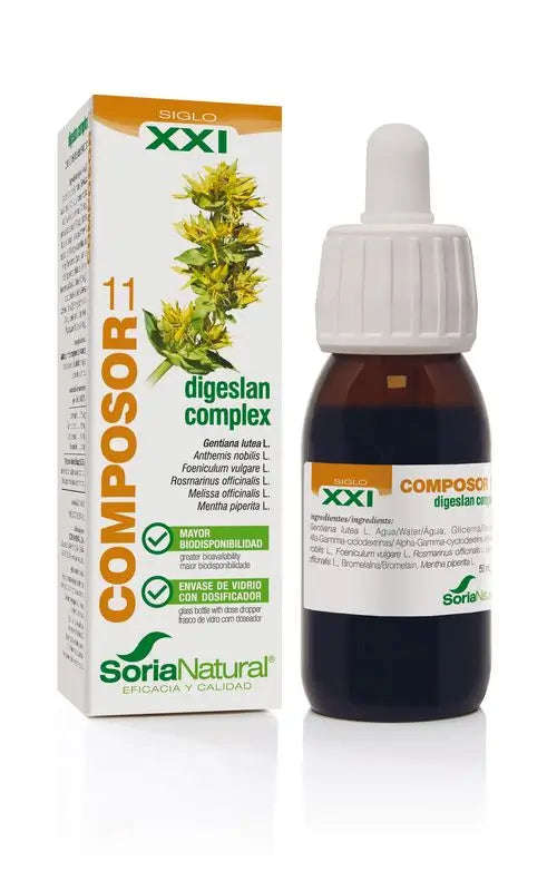 Soria Natural Composor 11 Digeslan Complex Siglo Xxi, 50 Ml      