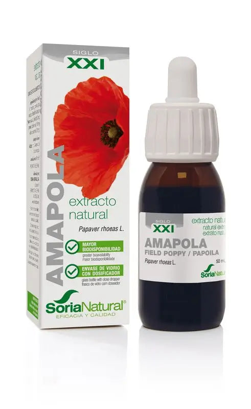 Soria Natural Extracto Amapola S Xxi, 50 Ml      