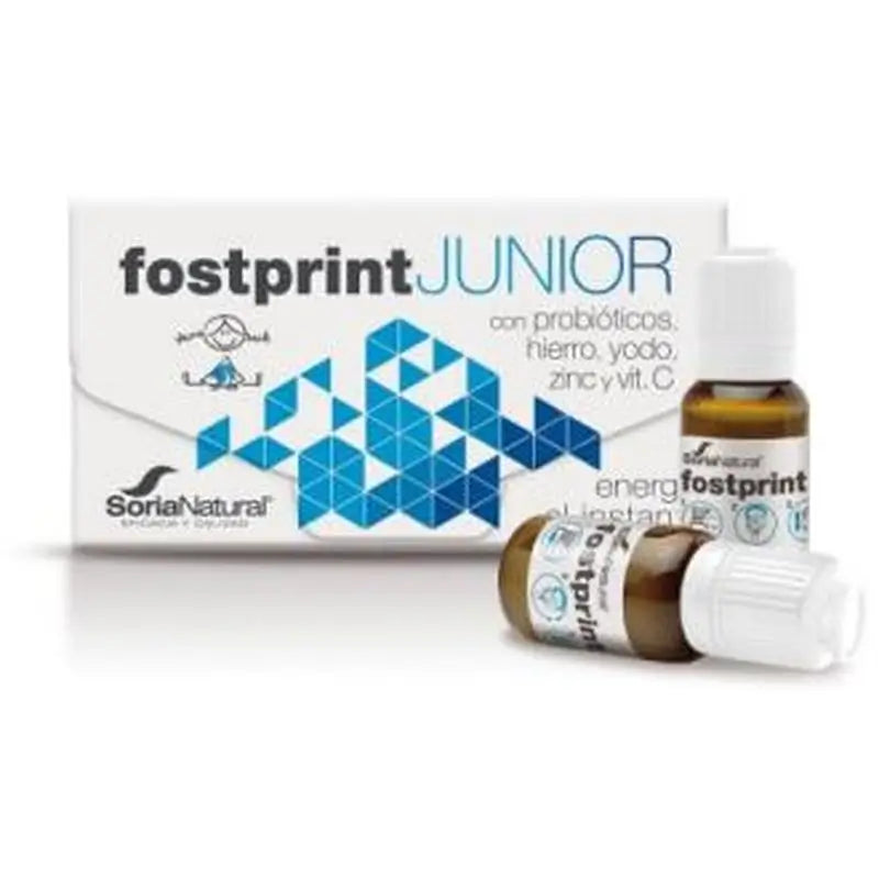 Soria Natural Fost Print Junior Fresa 20Viales Nueva Formula 