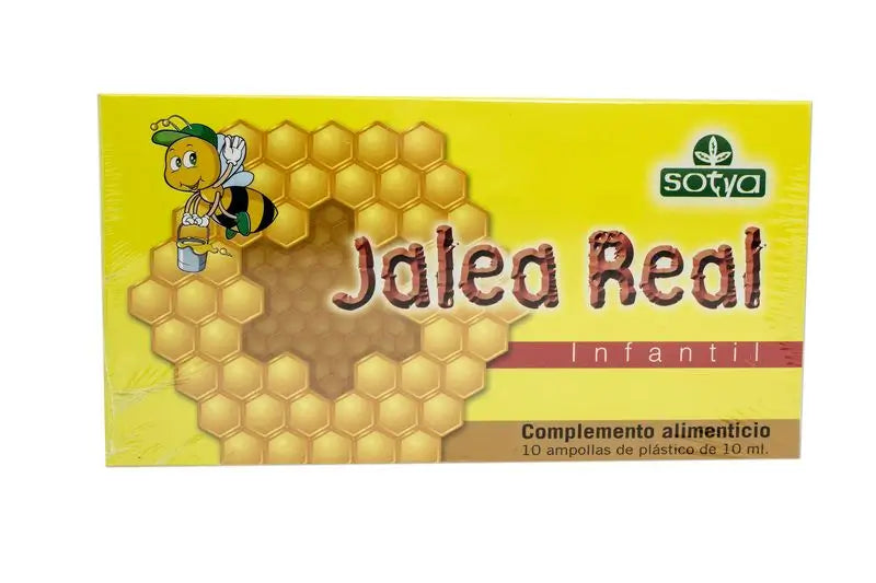 Sotya Jalea Real Infantil, 10 Ampollas      