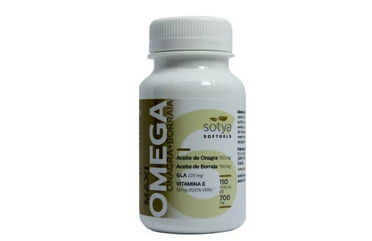 Sotya Maxi Omega 6 (Onagra Y Borraja), 110 Perlas De 700 Mg   